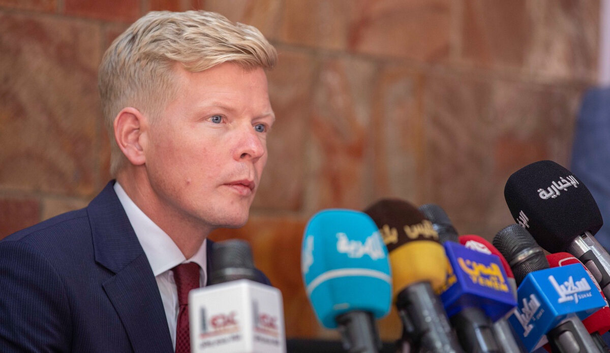 عقب انهيار الهدنة.. المبعوث الأممي يحث مجددا على ضبط النفس