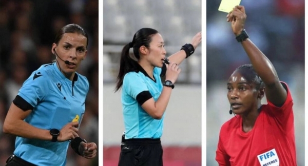 ثلاث حكمات يدخلن التاريخ من باب كأس العالم في قطر